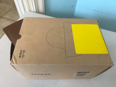 Cisco Meraki MV63X Dome Security Camera Open Box