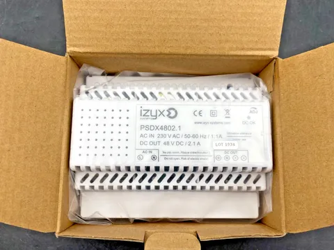 NEW IZYX PSDX4802.1 DIN RAIL POWER SUPPLY 7M 230V AC / 48V DC