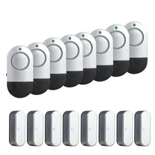 Window Alarm Sensors, Door Alarms for Home Security,120 DB Pool WW8pack