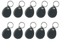 RFID Card 125Khz 10 pcs Wiegand 26 bit Proximity Keyfobs Work for 10301 Reade...