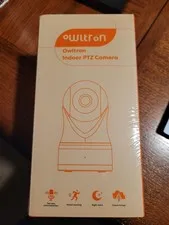 owltron Indoor PTZ Camera 2K Resolution, 2-Way Comm, Motion Tracking, Night Vis.