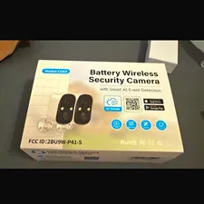 2-Pack CG6X Wireless Wi-Fi Indoor/Outdoor Battery IP Cameras 3MP Google AI