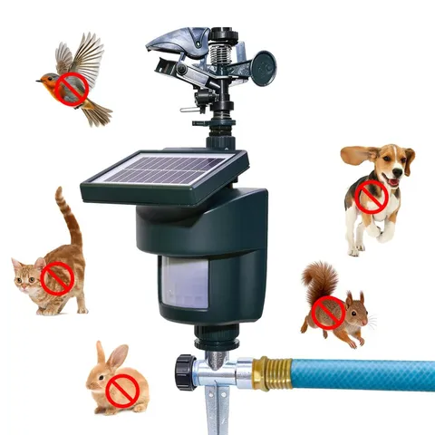 Yardeen Solar Motion Activated Animal Repellent Ultrasonic Yard Deterrent