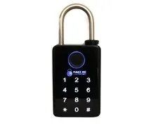 IronGard 5 Way Opening Smart Padlock Fingerprint, Passcode, RFID, Bluetooth, Key