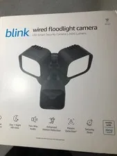 Blink Wired Floodlight Camera Smart security camera 2600 lumens HD live SealedBR