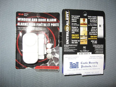 WIRELESS DOOR WINDOW CABINET SECURITY  ALARM  -   Quick/Easy Set-up !!