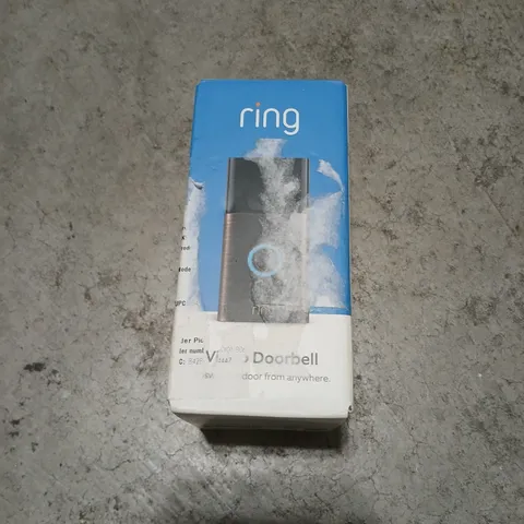 ring doorbell camera new in box never installed box is opened.