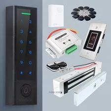 HOMSECUR IP66 APP WIFI RFID Access Control Set Waterproof 280KG Magnetic Lock