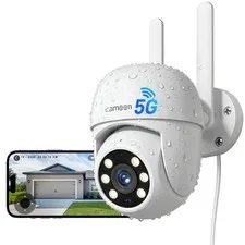 Outdoor WiFi Home Security Cameras|2.4/5GHz WiFi, Auto Tracking,24/7 Recording