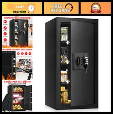 Large Fireproof Waterproof Home Safe 5.2 Cubic Ft, Anti-Theft Digital Security B