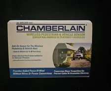 Chamberlain Wireless Pedestrian & Vehicle Sensor  PIR2300R New In Box