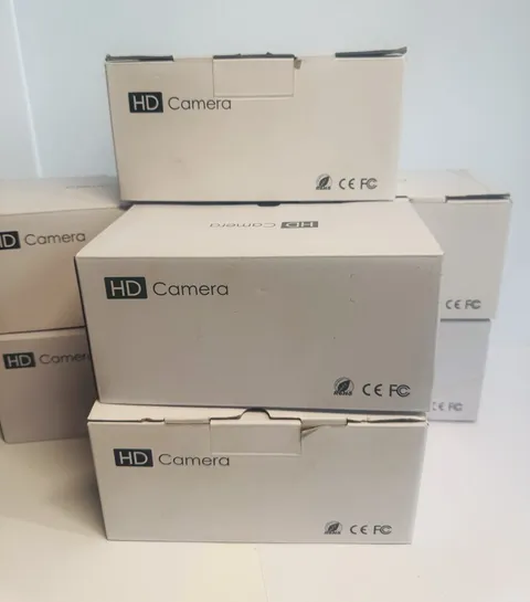 Lot of 8 Generic HD IP Security Cameras ONVIF Compatible POE/DC 12V New/Open Box