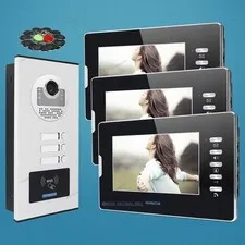 7" TFT Video Door Entry Call Intercom with Dual-way Intercom for Secure Home