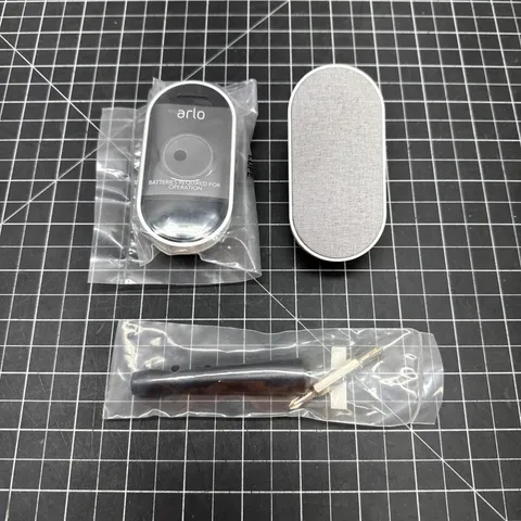 Arlo Audio Doorbell Wireless or Wired (AAD1001-NAS) with Arlo Chime (AC1001-NAS)