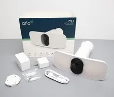 Arlo Pro 3 FB1001-100NAS Floodlight Indoor/Outdoor Security Camera - White