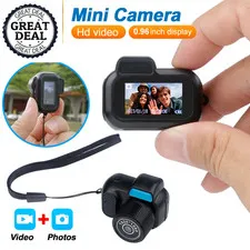 Mini Camera Screen CMOS Outdoor Portable Vintage Video Recorder Support TF Card 