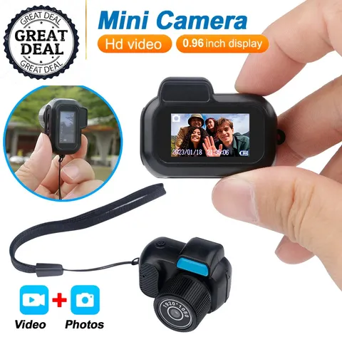 Mini Camera Screen CMOS Outdoor Portable Vintage Video Recorder Support TF Card 