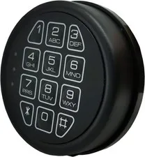 Gun Safe Replacement Lock Electronic Black Matte keypad Safe Lock Black matte