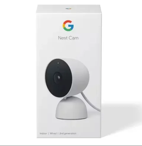 New Sealed Google Nest Cam 2nd Gen Indoor Wired Smart Home Security Camera 