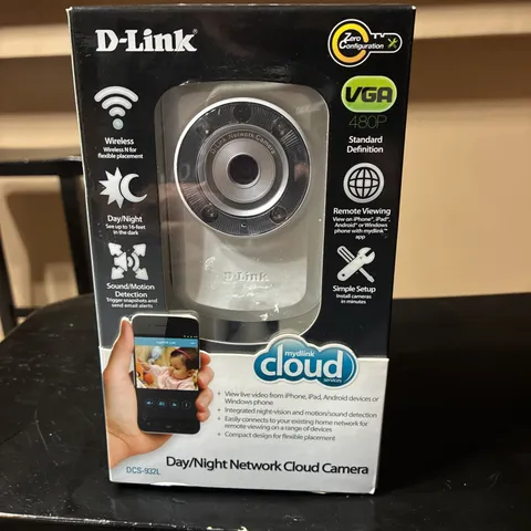D-Link Day/Night Cloud Camera DCS-932L New/Sealed