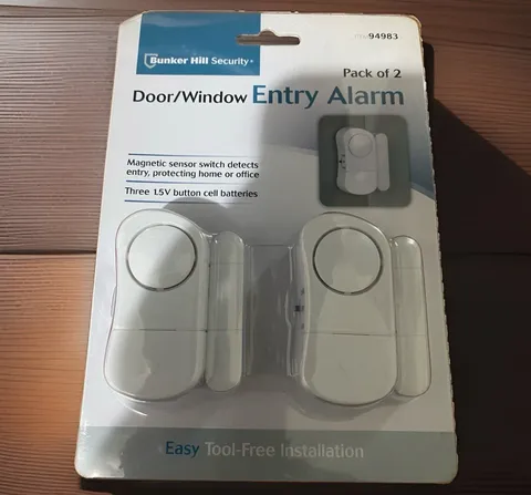 Bunker Hill Security Door / Window Entry Alarm Pack of 2 Item 94983 New Sealed