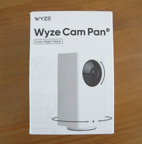 Wyze Pan v2 Indoor Wired 1080p HD Securtiy Camera White WYZECP2 
