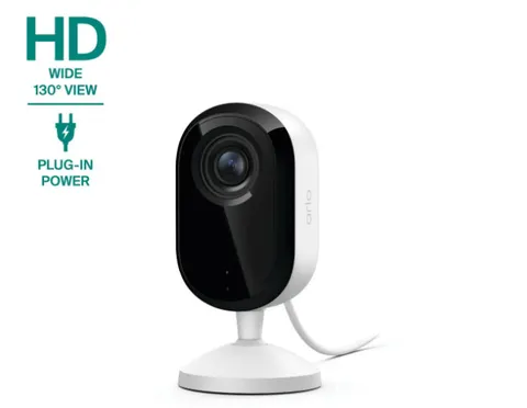 Arlo Essential Indoor Security Camera (3rd Gen, 2025 Release) HD Video - NEW