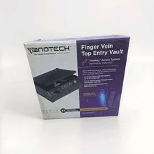 VenoTech Biometric Top Entry Vault Safe Finger Vein Recognition Matte Black