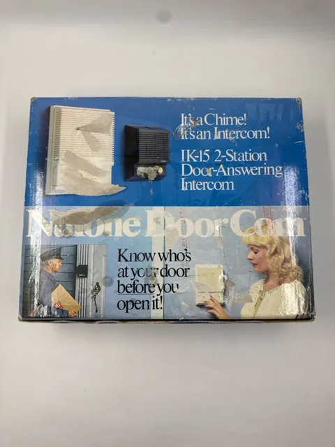 NuTone IK-15 DoorCom 2 Station Door Intercom Open Box Sealed Kit Vin (MI1070977)