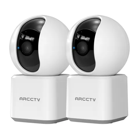3MP Cameras for Home Security Indoor Pan/Tilt Security Cameras for Baby Monitor