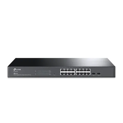 Tp-Link 16-Port Giga 2 SFP 19'' Switch
