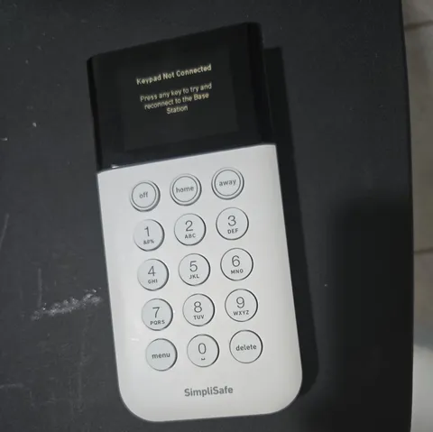 SimpliSafe Home Security System Keypad SSKP3