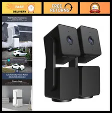 1080P WiFi Security Camera, Indoor/Outdoor, 360° Pan/Tilt/Zoom, Motion Tracking,