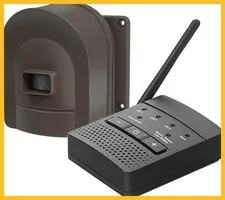 Hosmart 1/2 Mile Wireless Driveway Alarm System Weatherproof Outdoor Motion