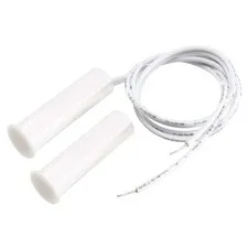 RC-35 NO Recessed Wired Gate Contact Sensor Alarm Magnetic Reed Switch White