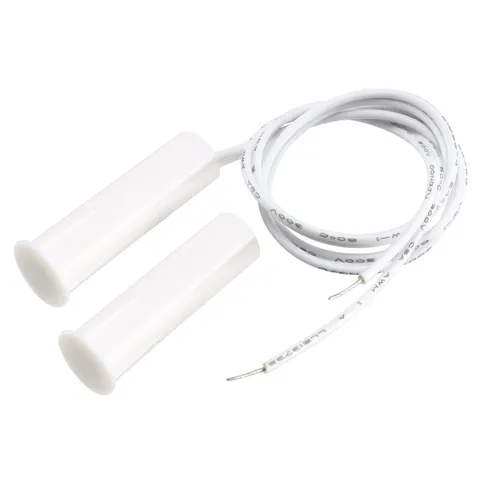 RC-35 NO Recessed Wired Gate Contact Sensor Alarm Magnetic Reed Switch White