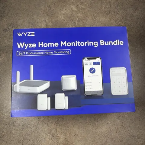Wyze Home Monitoring Bundle Security System Hub, Keypad Motion Sensors WSHMS