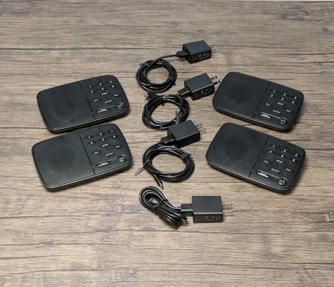 Hosmart HY-812 Wireless Full Duplex Intercom System 4 Stations w/ Adapters