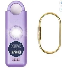 She’s Birdie 3.0 The Original Personal Safety Alarm Metallic Purple Brand New