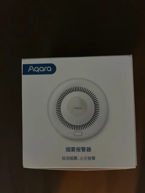 Detetor de Fumo Aqara Smart Sensor inteligente de fumo com alarme sonoro potente
