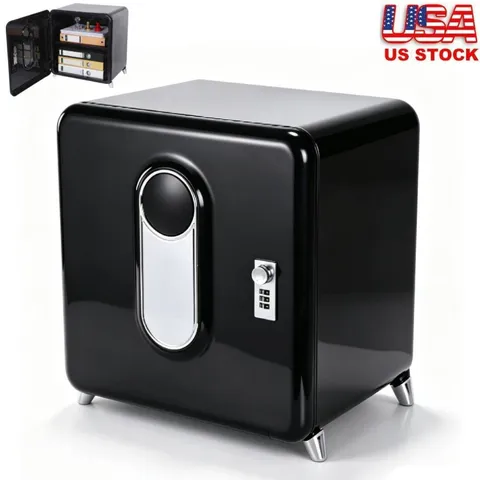 Combination Lockable Document Storage Box, Office Supplies File Organizer