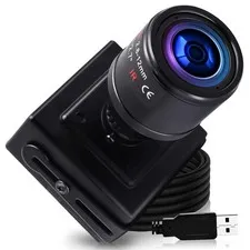 USB with Zoom Lens 2.8-12mm Manual Focus Webcam, 1.3MP Low Illumination Varif...