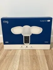 Ring Floodlight Cam Pro Wired 2nd Gen (Newest Model) Retinal 4K - White - SEALED