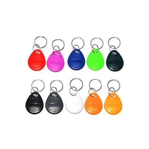 10Pcs 125KHz Writable Rewritable RFID EM4305 RFID Keyfobs Tag Token For Copier D