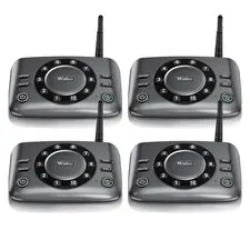 10Channel Call ALL Two-Way Wireless Intercom for Home Offices Room Communication