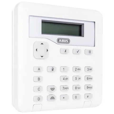 ABUS AZBE10000 Terxon SX LCD Unit Control Panel 4-Wire Bus Stylish White