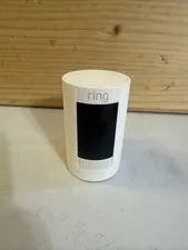 Ring Stick Up Cam White Outdoor Wireless 5UM7E5 **CAMERA ONLY NO BATTERY***