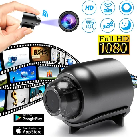 WiFi 1080P Mini Camara Oculta De Seguridad Espia Inalambrica Con Audio y Video