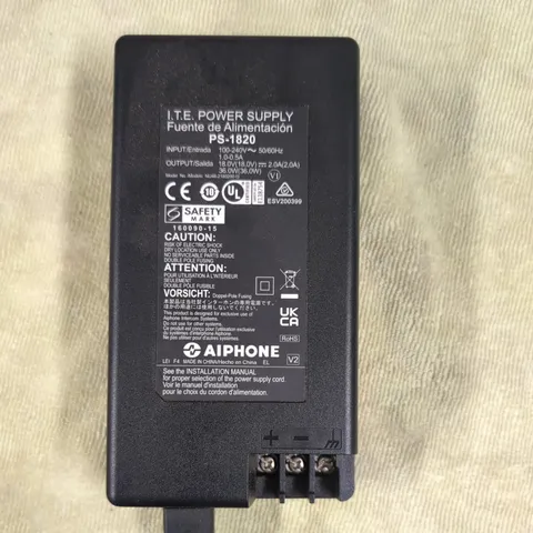 New AiPhone PS-1820UL 18V 2.0 A Power Supply Adapter