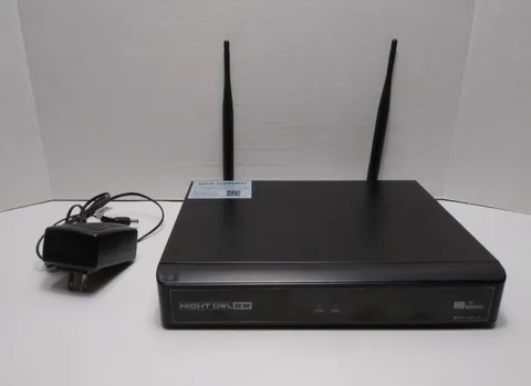 Night Owl 4 Channel HD NVR WNVR 1080P 1TB Drive WNVR-20B-41-JUN - FOR PARTS